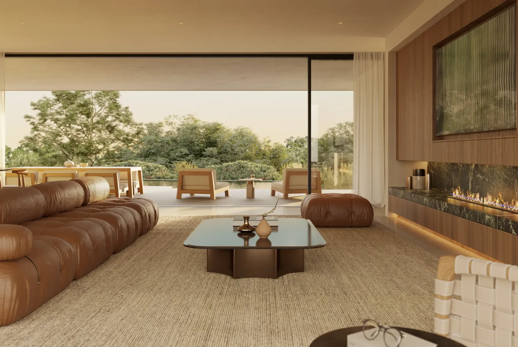 Calabasas living render